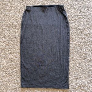 Old Navy women grey stretch skirt Small